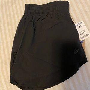 Womens black workout shorts